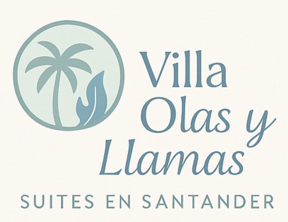 logo villa olas y llamas